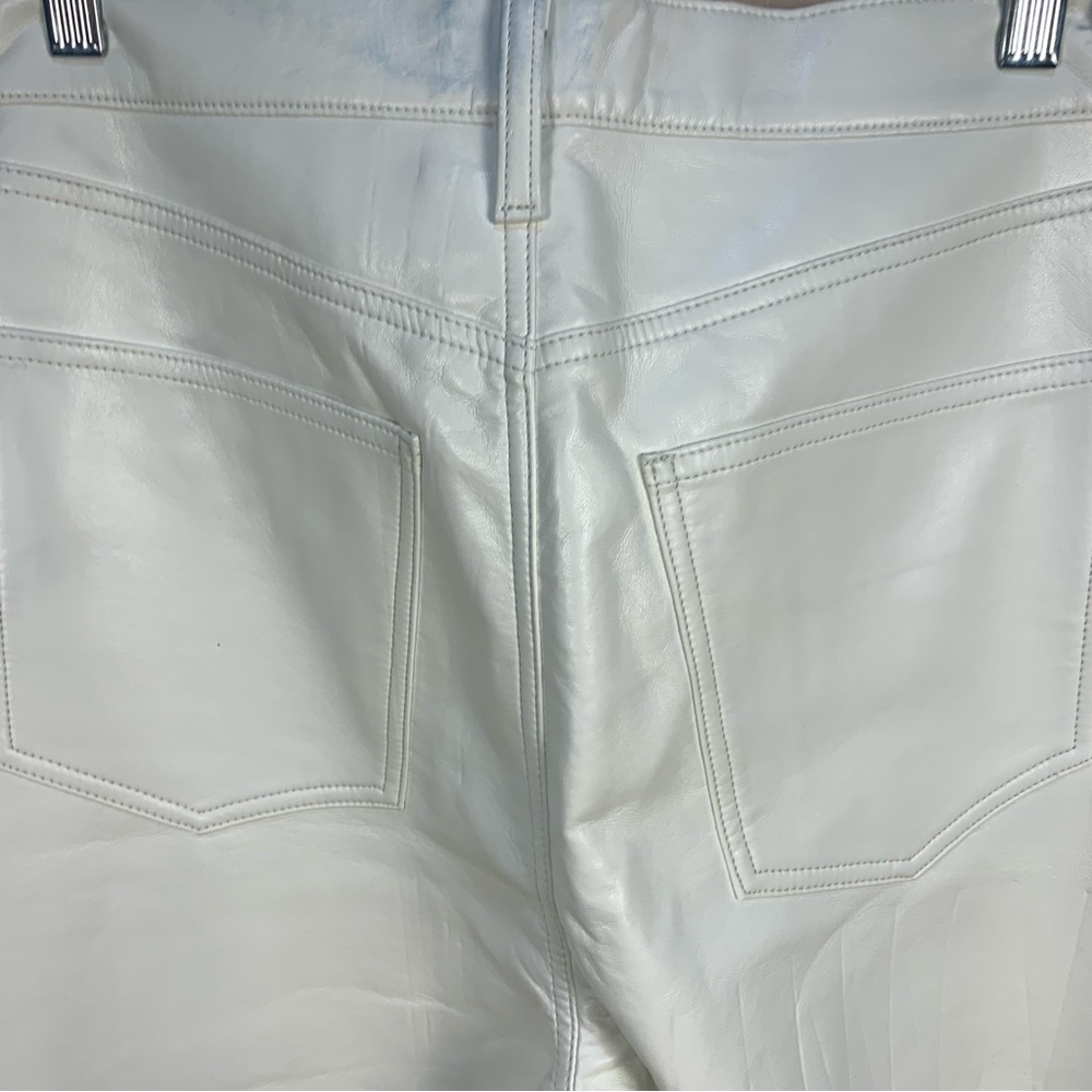 Agolde 90s Pinch Waist Recycled Leather Pants - Picture 6 of 15